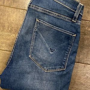 Hudson high rise super skinny size 27
